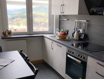 Küche mit Ausstattung